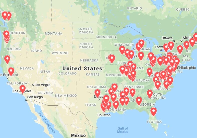 Buckeye Location Map 2023